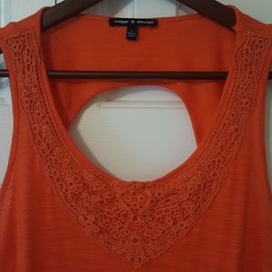 💖Cable & Gauge Hi-Lo Top💖